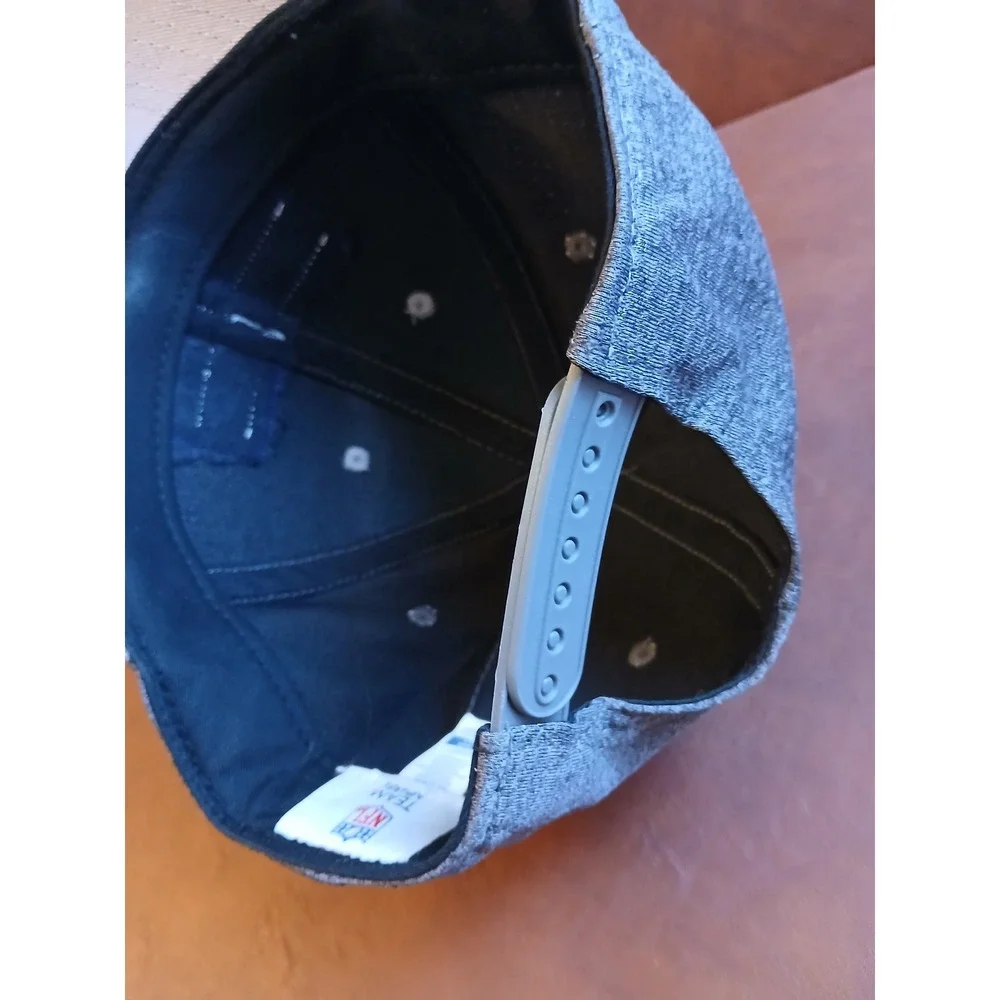 Minnesota Vikings NFL Team Apparel Snapback‎ Hat Grey Heathered Adjustable Cap
